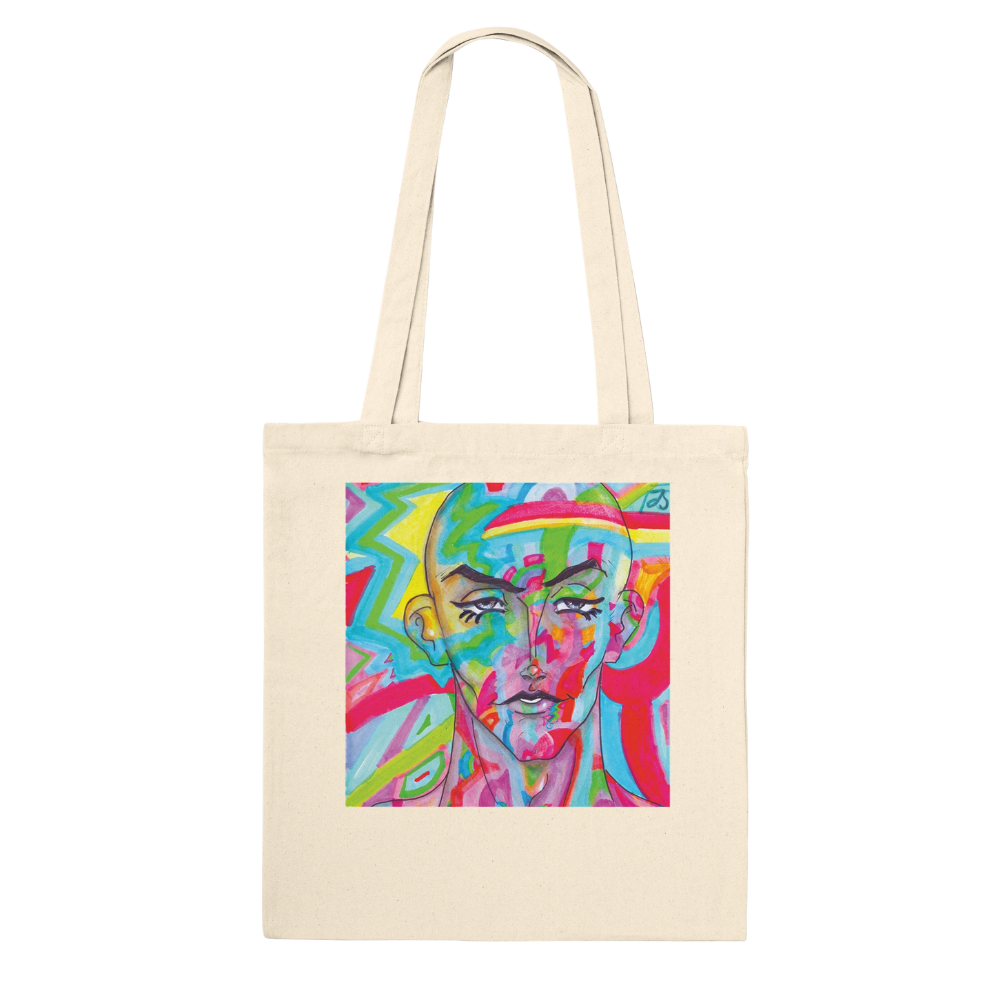 Our eco-consious bag with 'Be You' in a "natural" color variant