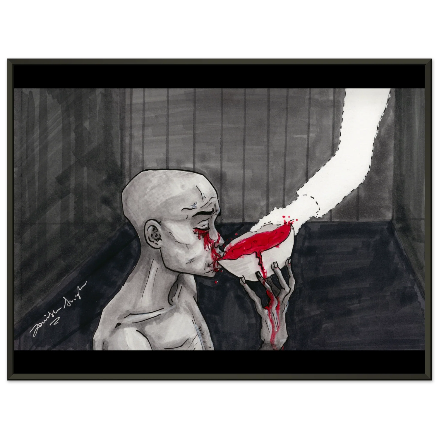 This art shows the harrowing absence of the West in rebuilding Africa.