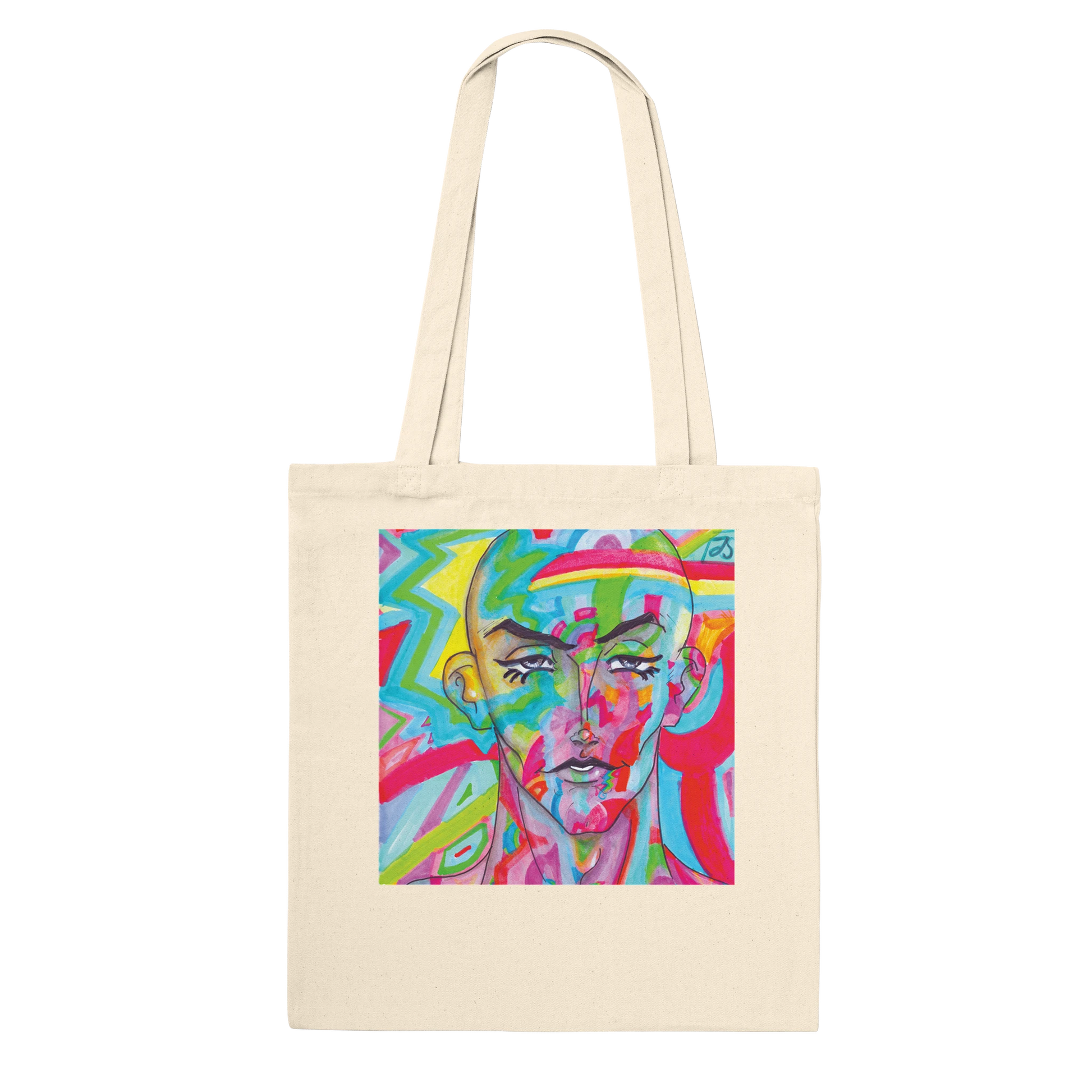 Our eco-consious bag with 'Be You' in a "natural" color variant