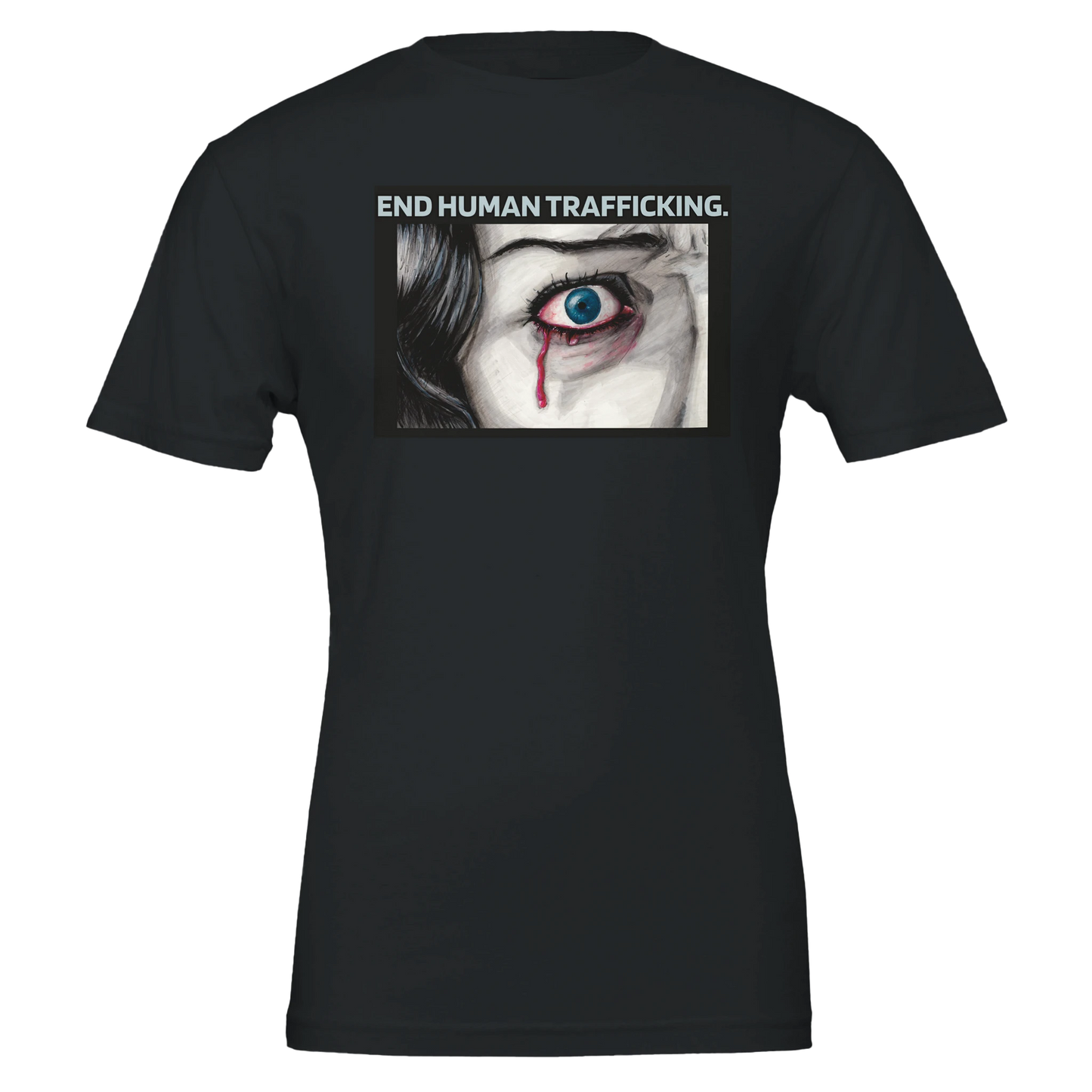 A good look at our activist art tee! (Black)