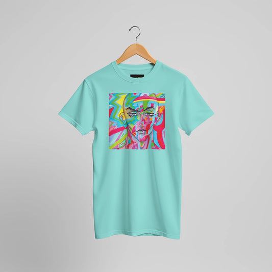 Mint T-Shirt displaying art for equality!
