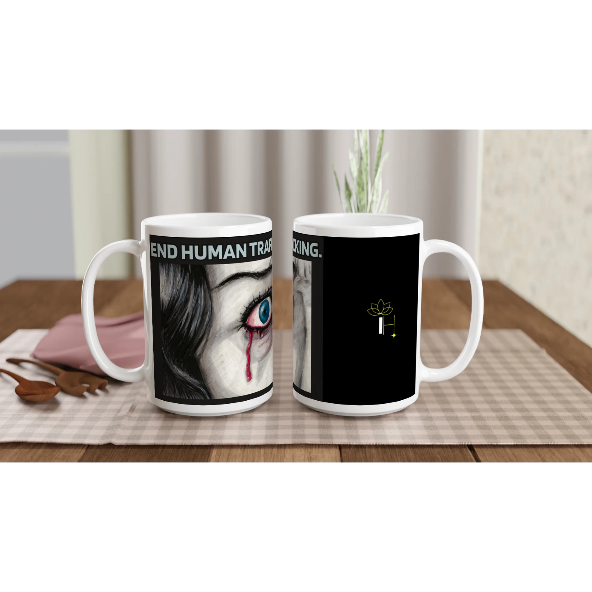 Mug to end Human Trafficking
