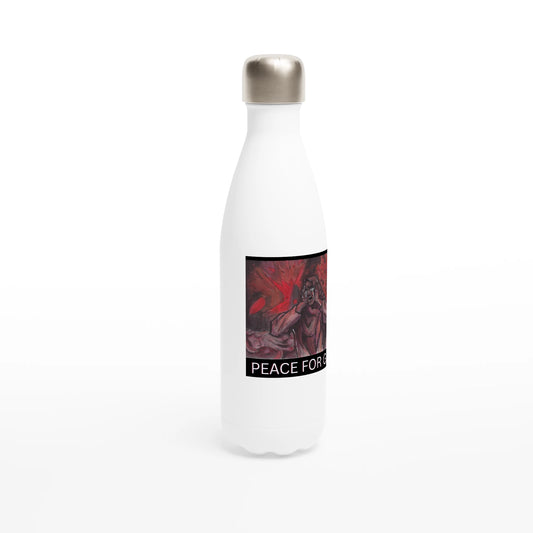Shop our stainless steel water bottle in support of Palestine!